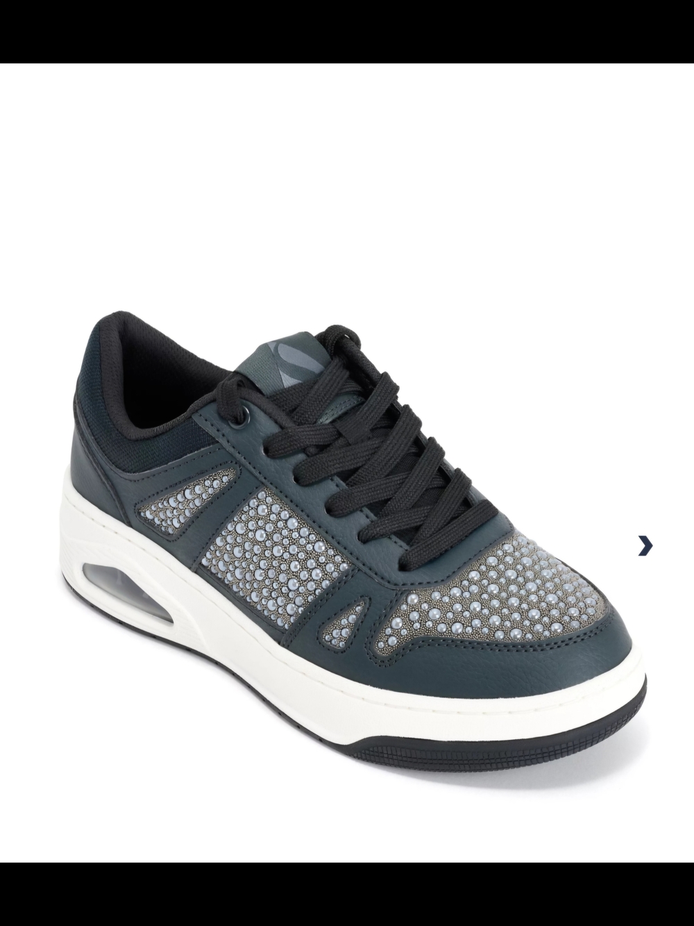Skechers Uno Women’s Black Pearl Accent Sneakers 7.5